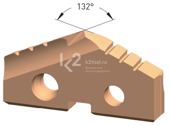 Сменная твердосплавная пластина Karnasch Ø9,5 мм, арт. 22.4510.0095