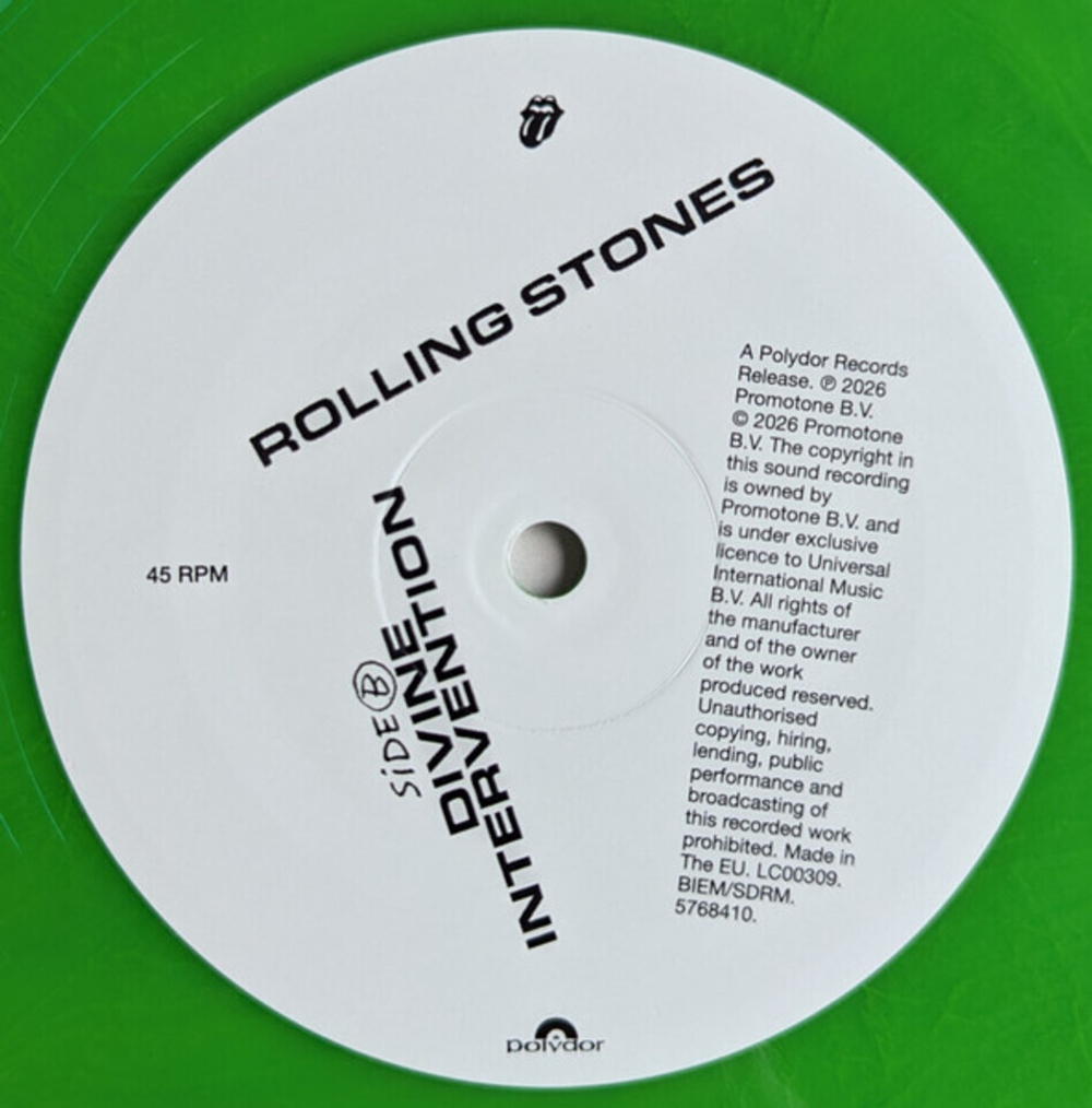 The Rolling Stones / Jealous Lover (Coloured Vinyl)(10" Vinyl Single)
