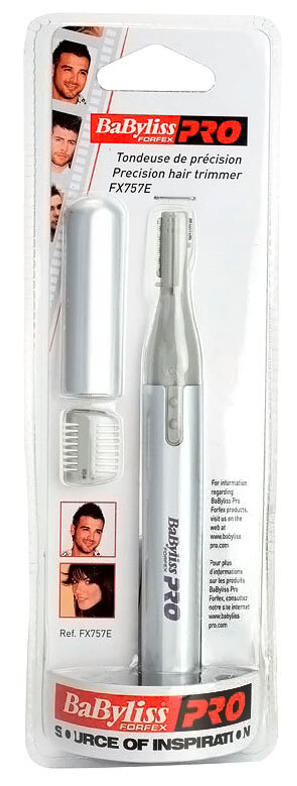 Мини-триммер для носа, ушей и бровей BaByliss PRO Pen FX757E - 3
