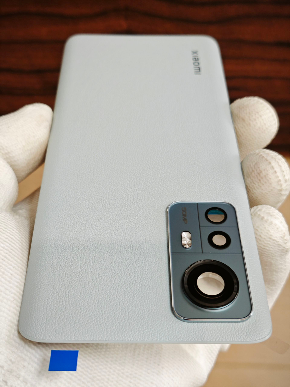 Задняя крышка OРИГИHAЛ для Xiaomi 12 2201123G ( экокожа ) цвет: Зелёный / Green
