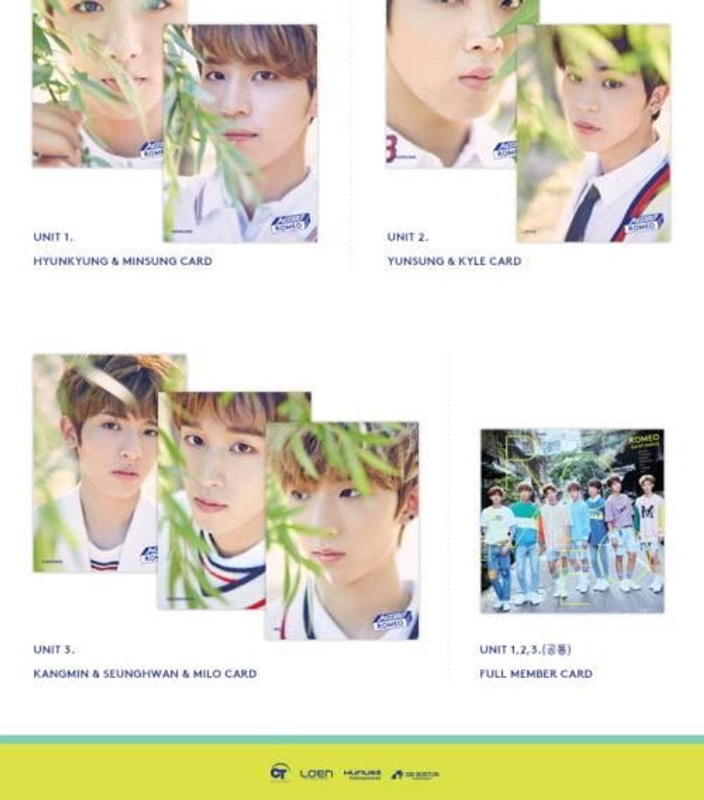 Альбом ROMEO - MIRO 3rd Mini Album KANGMIN SEUNGHWAN MILO Edition