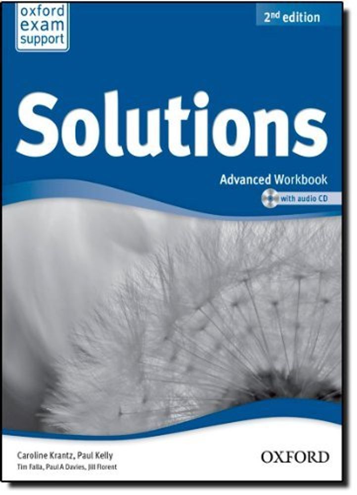 SOLUTIONS 2ED ADV WB PACK OP! SOLUTIONS 2ED ADV WB PACK OP!