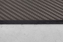 Карбон twill 12K, плашка 140x80x8мм