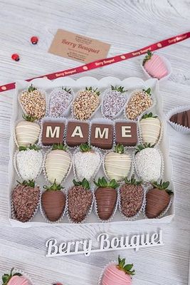 Клубника в Бельгийском шоколаде Маме