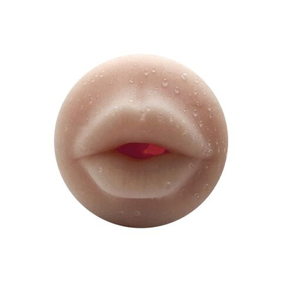 Телесный мастурбатор-ротик Oral Mini Masturbator (Цвет: телесный)