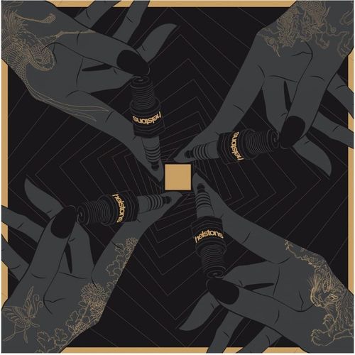 Купить Платок  Helstons Sparks Tissu / Черный