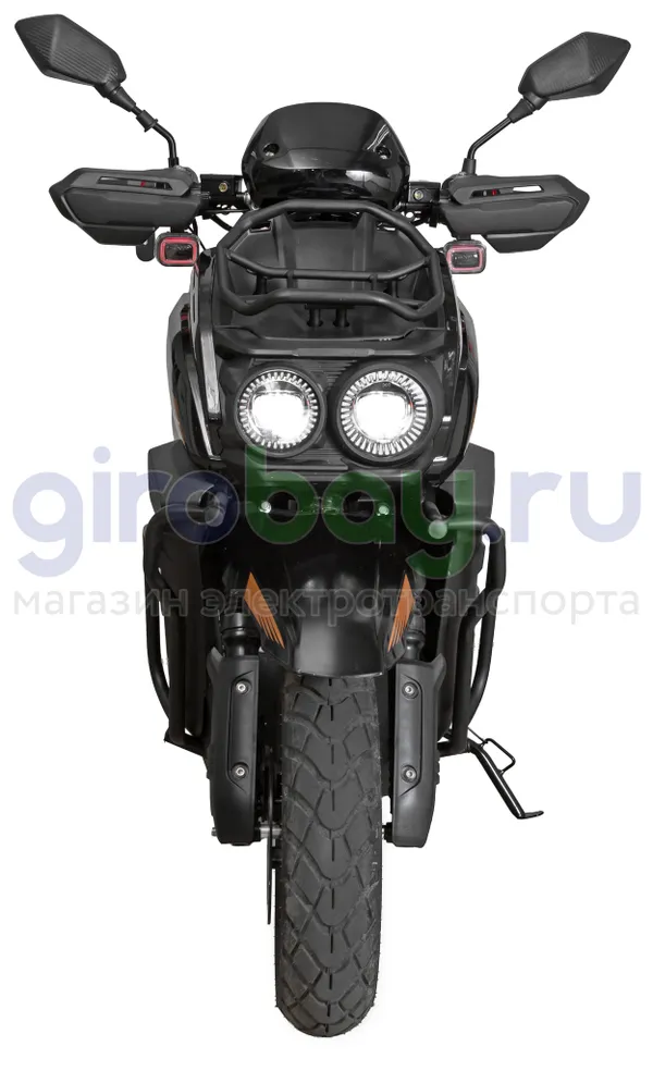 Электроскутер GT Tank 3000W (72V/60Ah) - Чёрный с кофром, обновленная версия фото №13
