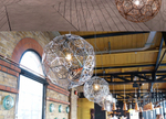 Pendant design lamp  Etch Web by Tom Dixon (Silver)