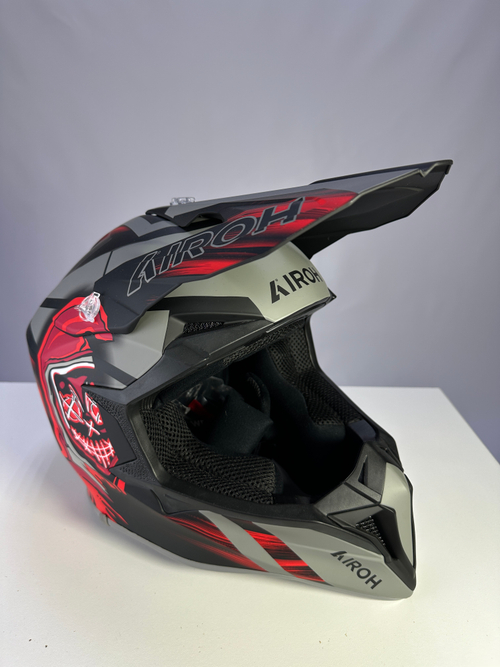 Шлем Airoh WRAAAP CYBER Red Matt