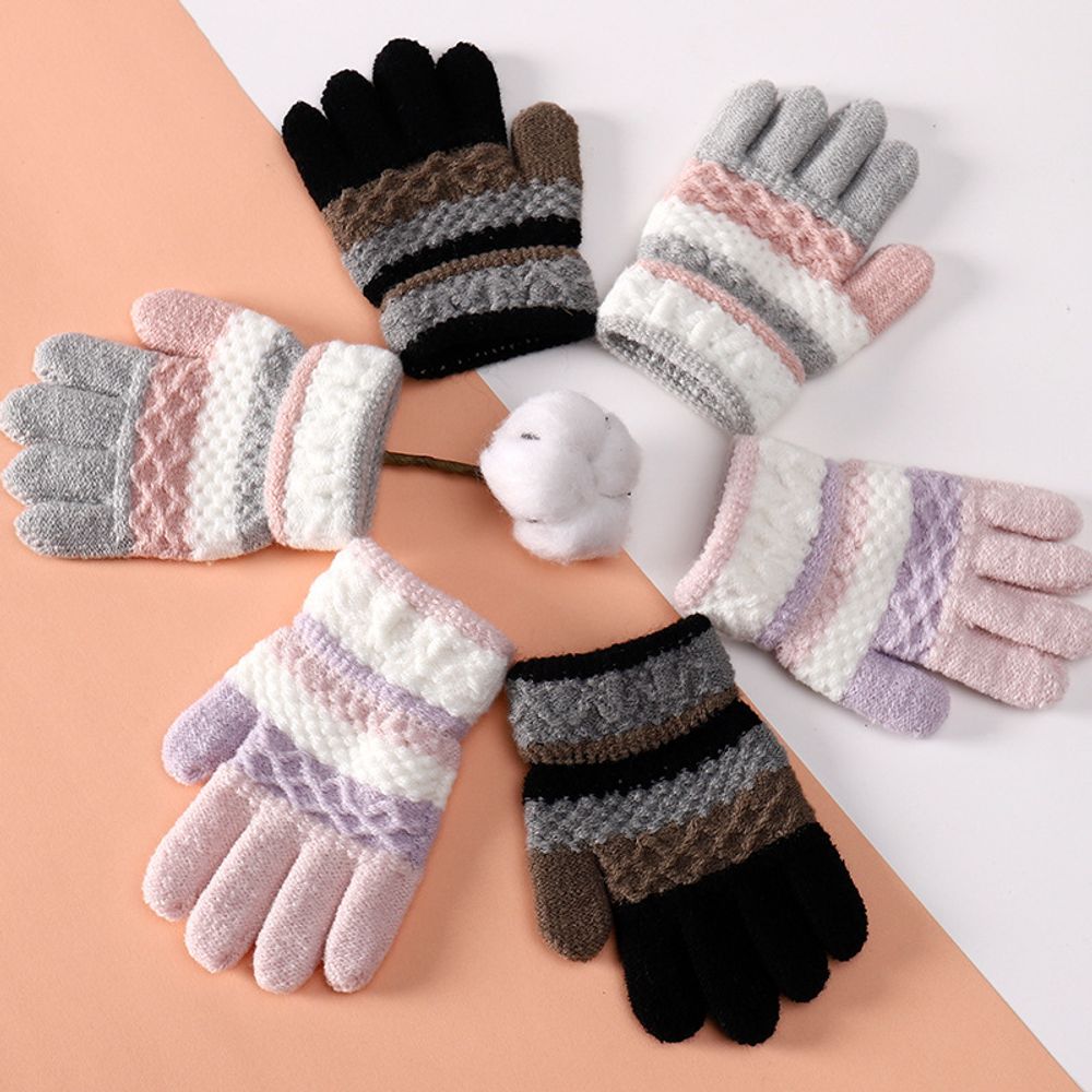 Детские перчатки с принтом "Soft"