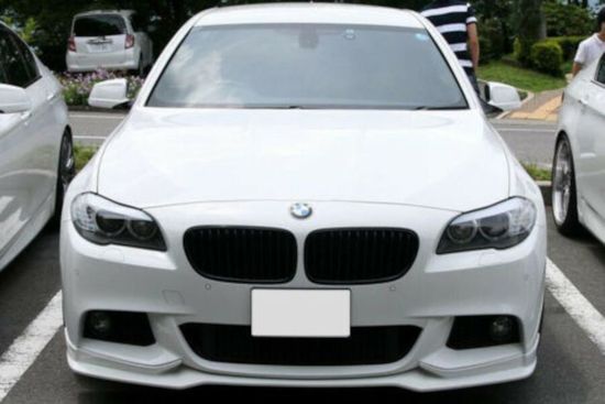 Юбка переднего бампера V.4 для BMW 5 F10 2010-2017