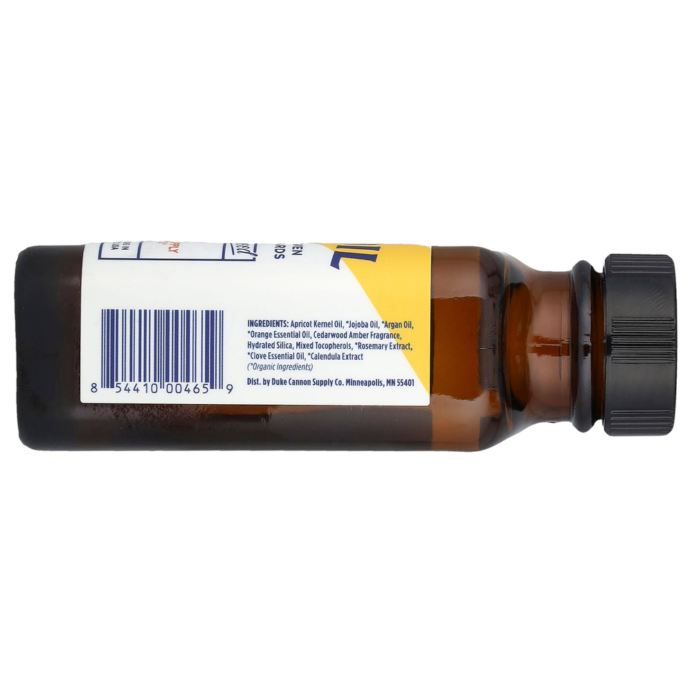 Duke Cannon Supply Co., Best Damn Beard Oil, красное дерево, 3 унции