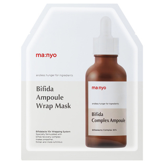 Гидрогелевая маска с бифидобактериями MANYO Bifida Ampoule Wrap Mask