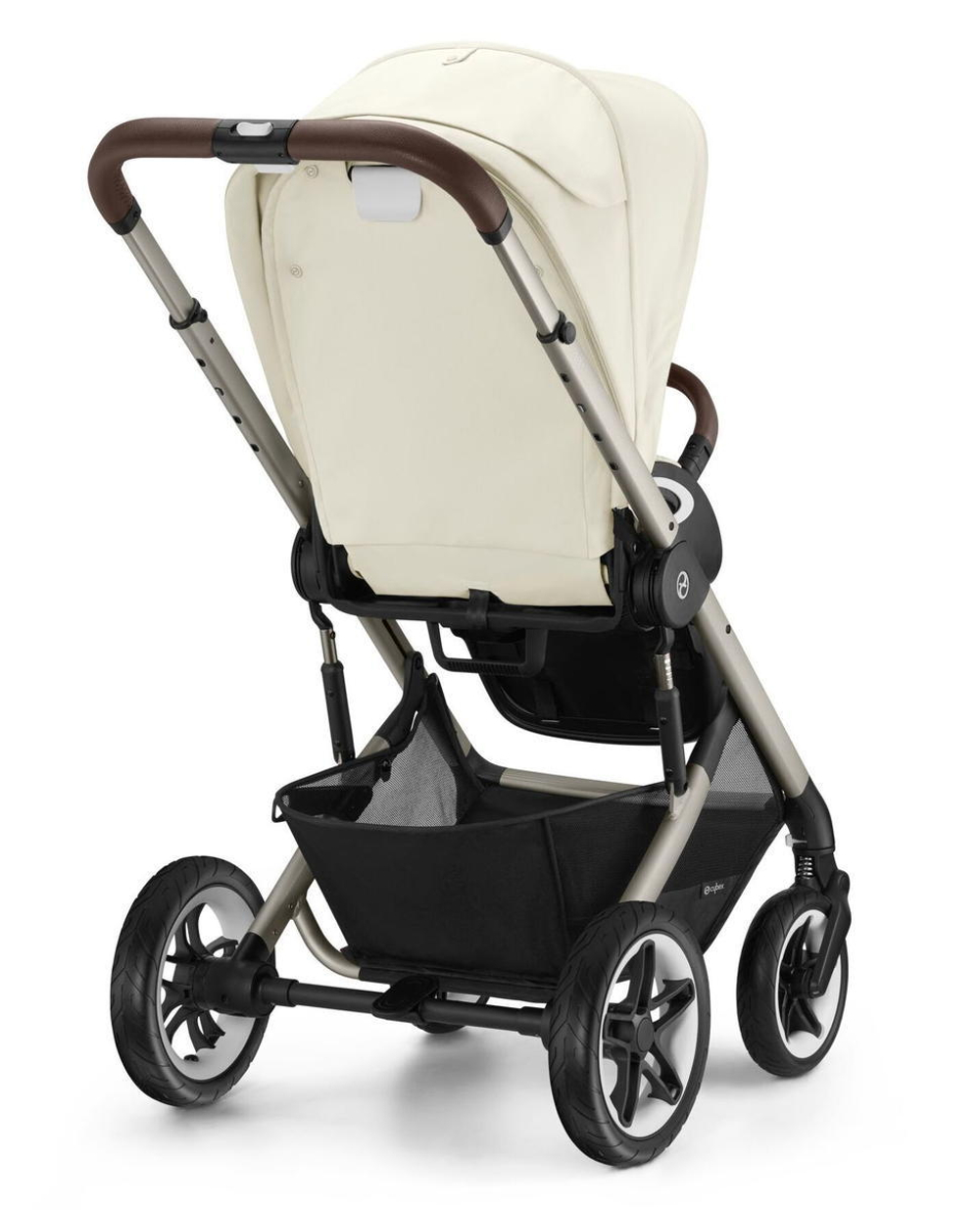 Прогулочная коляска Cybex Talos S Lux TPE Seashell Beige с дождевиком