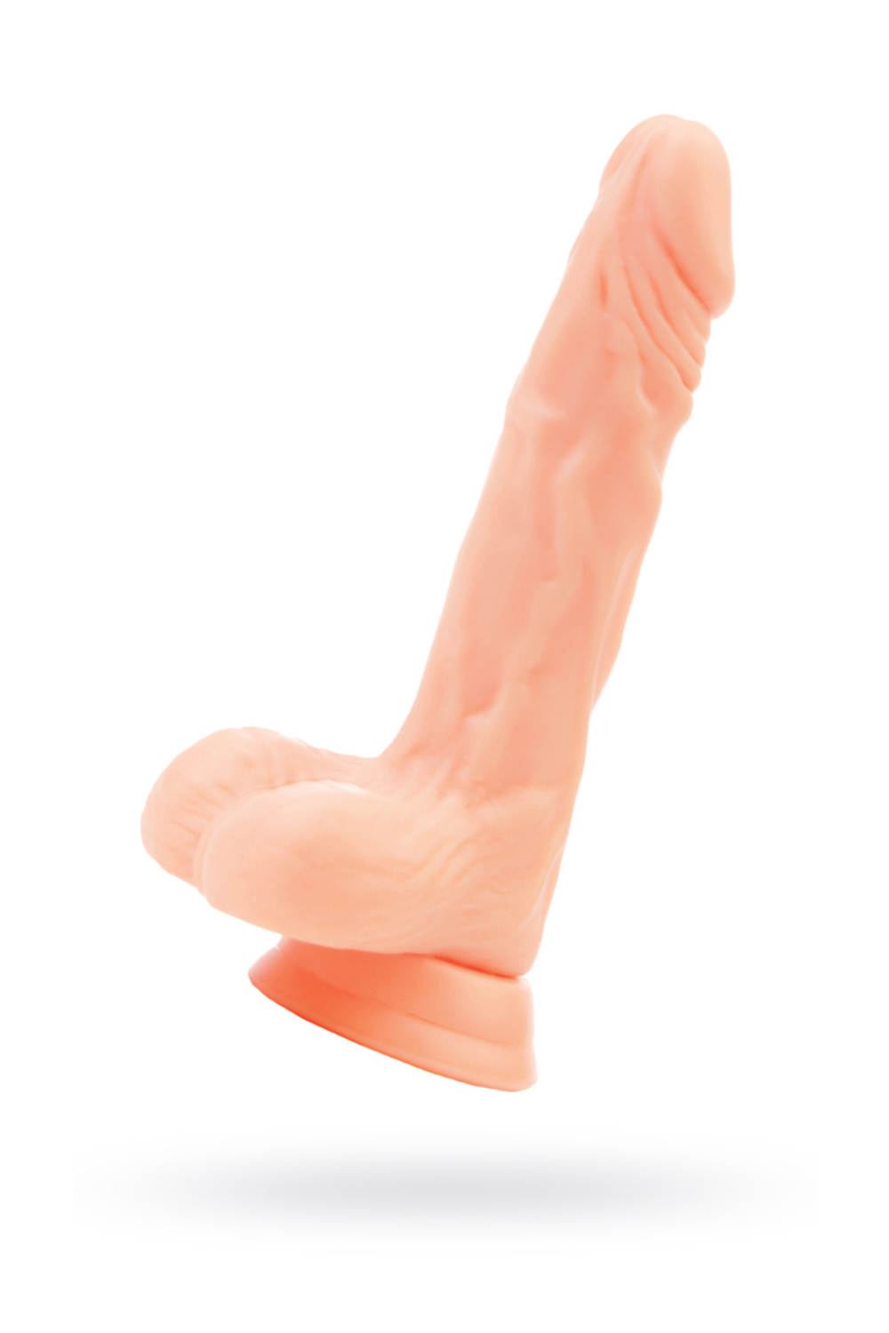 Реалистичный фаллоимитатор A-Toys by TOYFA Slock, TPE, телесный, 19 см