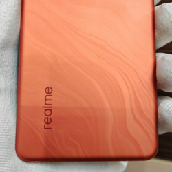 Крышка для Realme GT 7 Pro оригинальная (заднее стекло) цвет: Оранжевый / Марсианский песок