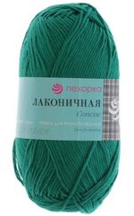 Пряжа Лаконичная Изумруд 335 пехорка хл/акр 100гр 212м 3350 149.9