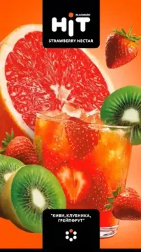 BlackBurn HiT (Strawberry Nectar- Клубничный нектар (Киви, клубника, грейпфрут)), 30 гр.