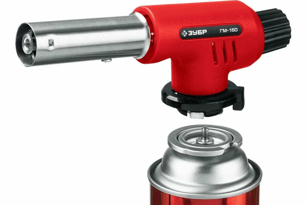 Газовая горелка ЗУБР ГМ-150 с пъезоподжигом 55554