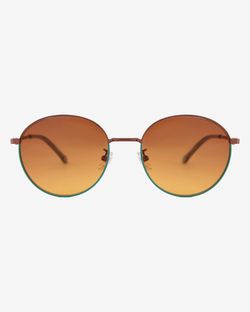 Очки солнцезащитные Spunky Round 2 Brown-Green. gradient brown