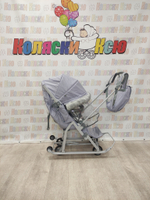 Санки-коляски Ника Детям 7-5SK серый