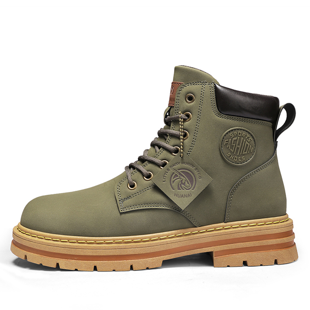 HUANAI Martin Boots Unisex Yellow