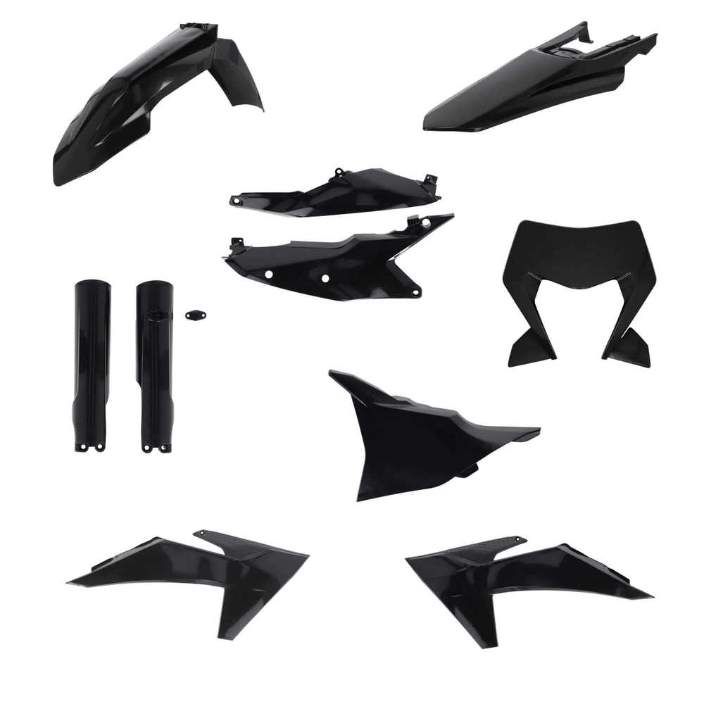 Полный комплект пластика ЧЕРНЫЙ Acerbis KTM 150-500 EXC/EXCF 24-26