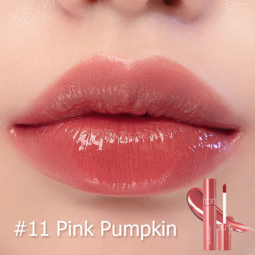 Сочный стойкий глянцевый тинт для губ Rom&Nd Juicy Lasting Tint #11 Pink Pumpkin, 5.5гр