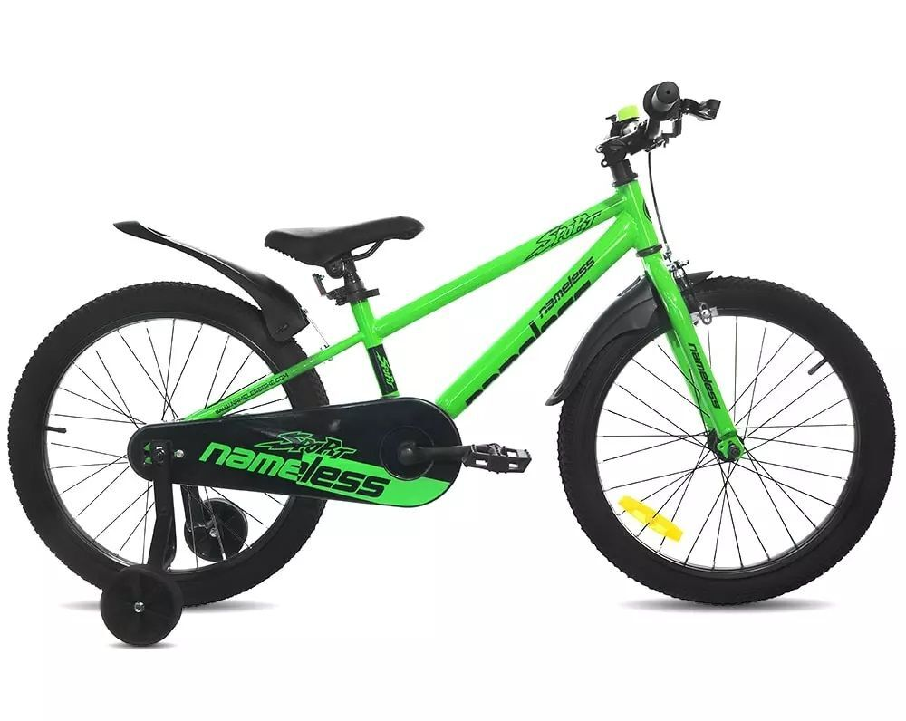 Велосипед детский 20" NAMELESS SPORT зеленый/черный