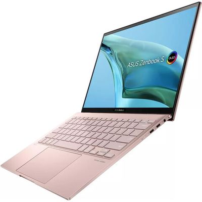 13.3" Ноутбук Asus ZenBook S 13 OLED Rose (2880x1800, AMD Ryzen 7 7840U, RAM 16ГБ, SSD 256ГБ, AMD Radeon Graphics 780M, OS Windows)