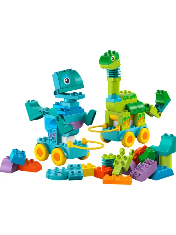 Конструктор DUPLO 10451 Динозавры на колесах 3в1