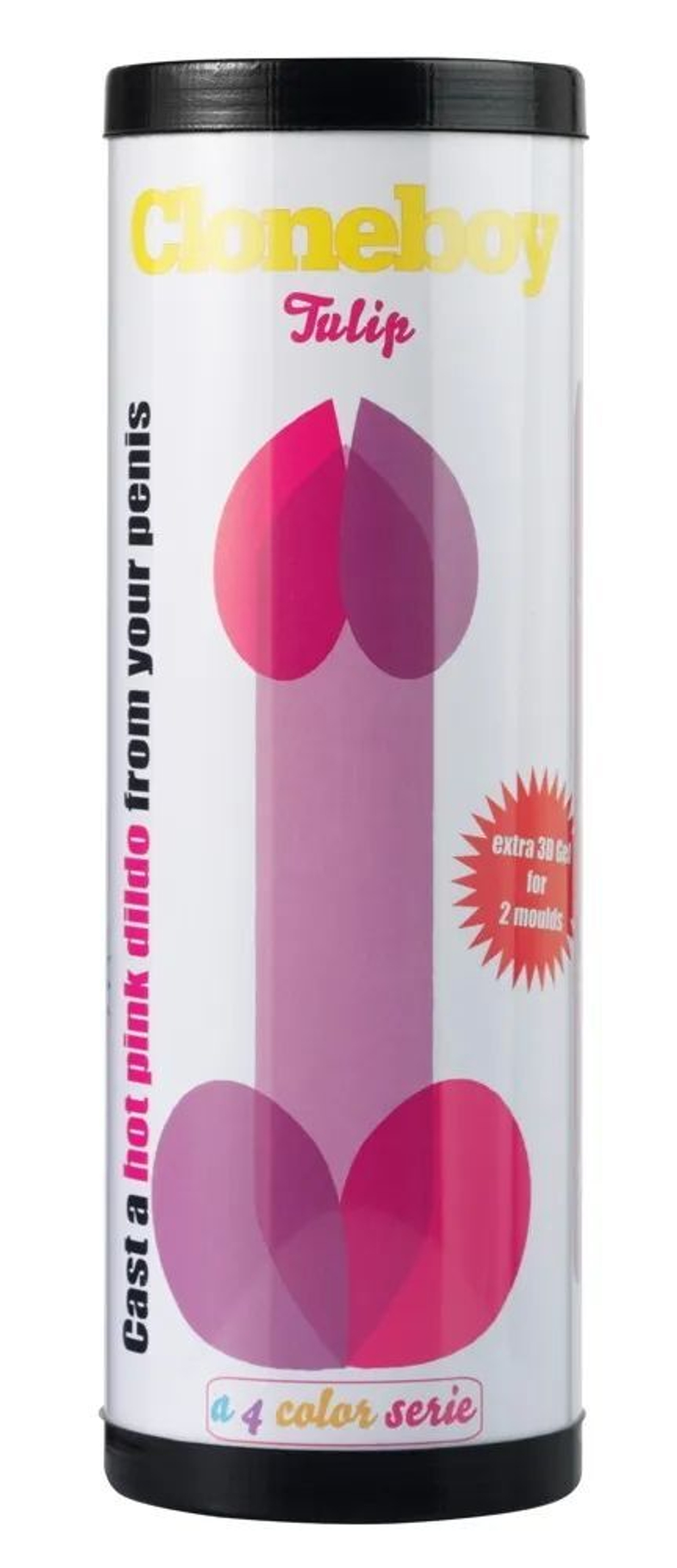 Набор для создания слепка пениса Cloneboy Tulip Hot Pink (Цвет: розовый)