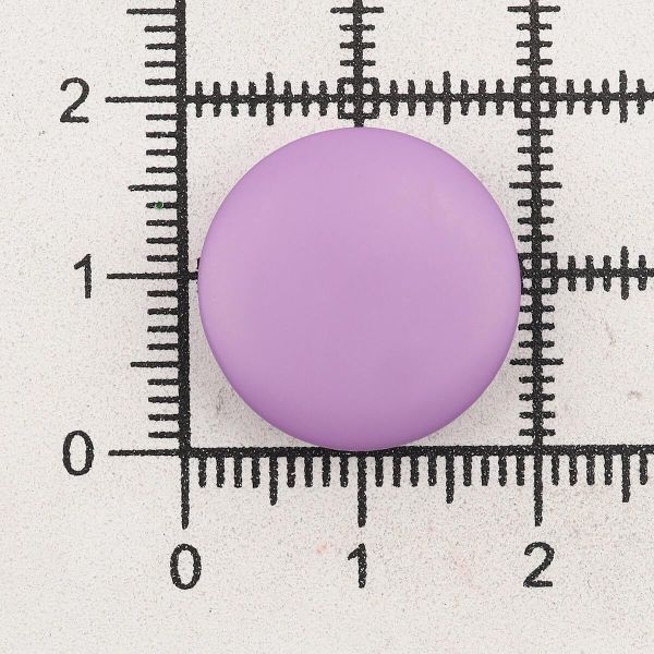Пуговицы на ножке 28L=18 мм, пластик (Purple (фиолетовый)), NE68, 48 шт