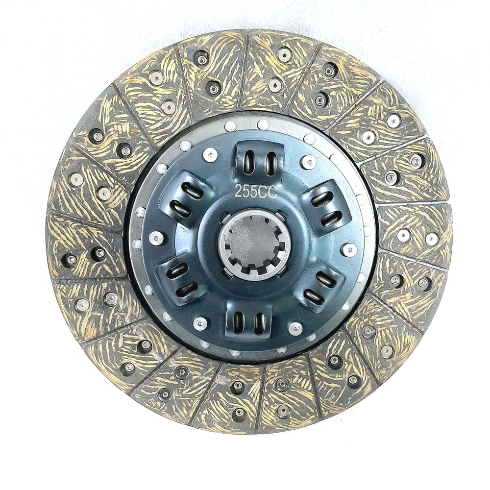Диск сцепления ведомый BAW (Баф)1044 Euro2 YUE JIN 1020, D255mm Z-10 (255CC)
