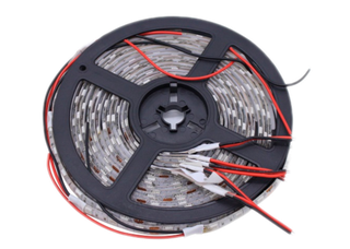 Светодиодная полоса 5м 5050 КРУПНЫЙ крист 1Mх5шт СИНЯЯ 24V (LED-TAPE-24V-5M1M-BLUE)