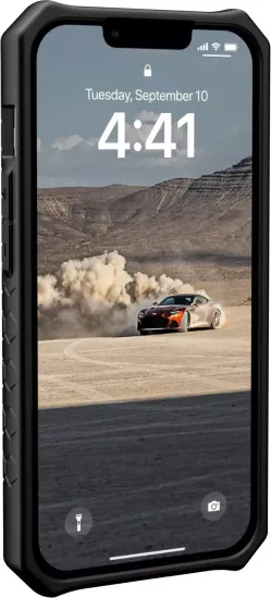 Чехол Uag Monarch для iPhone 14 Pro Max 6.7", цвет карбон (Carbon Fiber)