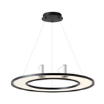 Подвесной светодиодный светильник Crystal Lux CONTOUR SP50W LED BLACK