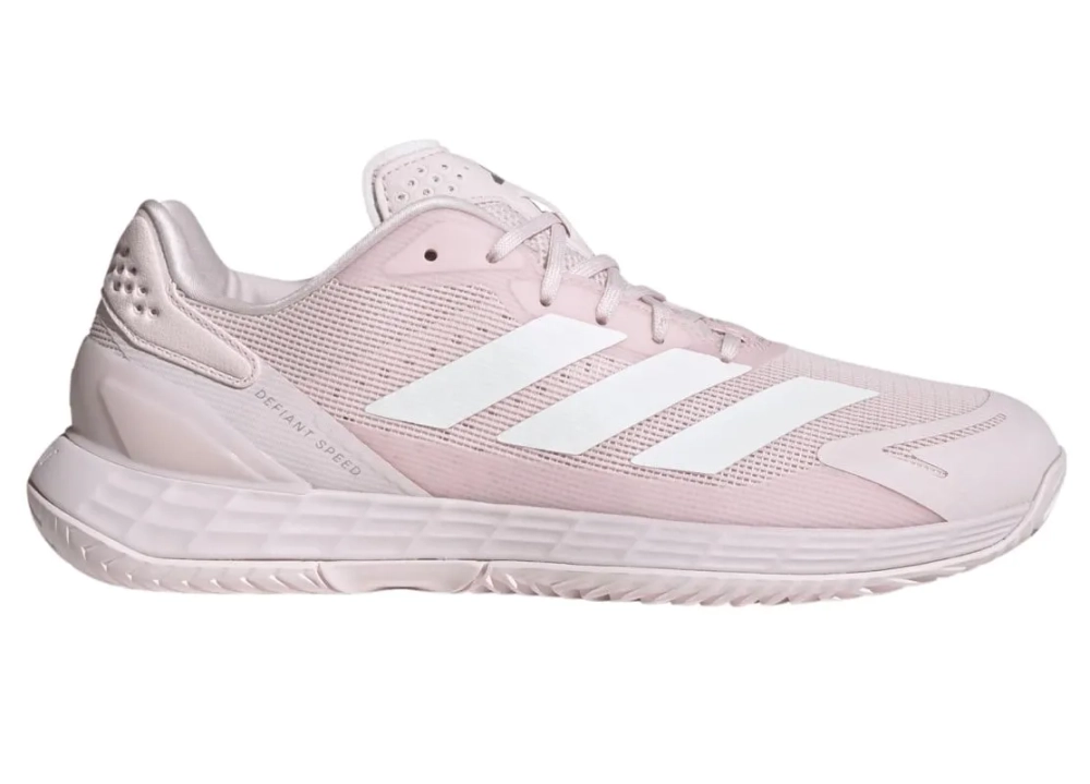 Женские Кроссовки теннисные Adidas Defiant Speed 2 M - distilled pink/footwear white/distilled pink
