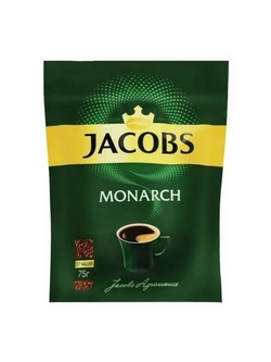 Кофе растворимый Jacobs Monarch, 75 г пакет (Якобс) х 6 шт