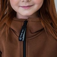 Комбинезон с капюшоном и карманами "Каштан" утепленный