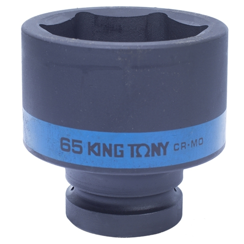 KING TONY (853565M) Головка торцевая ударная шестигранная 1", 65 мм