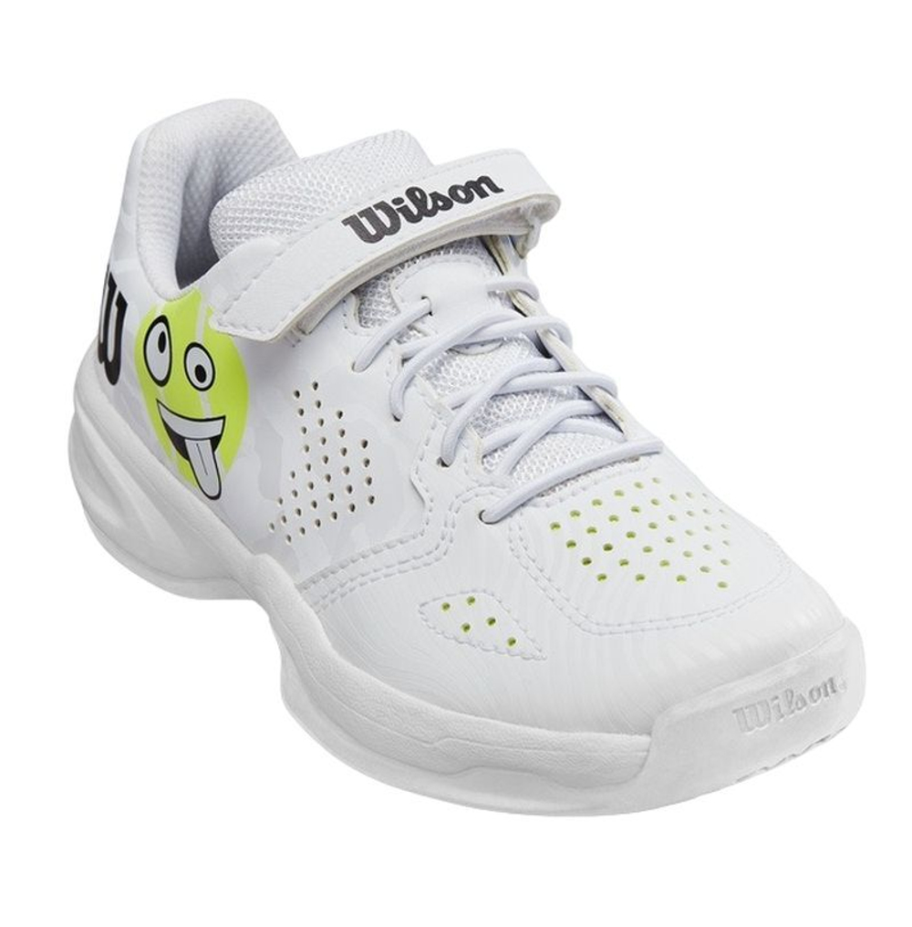 детские Кроссовки теннисные Wilson Kaos Emo K - белый