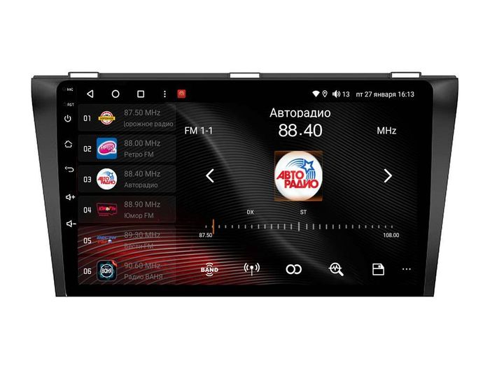 Магнитола для Mazda 3 2003-2009 - Vaycar VA41-0161 на Android 13, 4G SIM-слот
