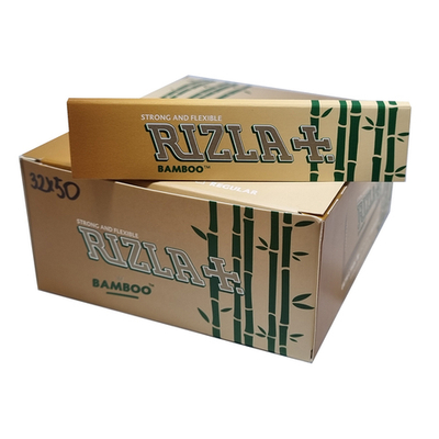 Бумага для сигарет блок "Rizla+" KS Bamboo 32л*50шт.