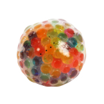 Мякиш мяч в сетке 6 см, шарики внутри, с-30457