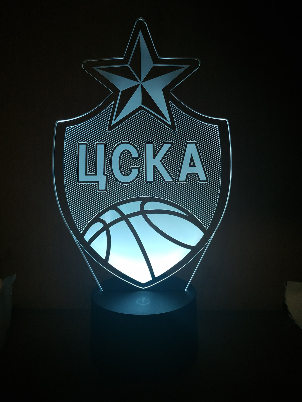 3Д-светильник ПБК "ЦСКА"