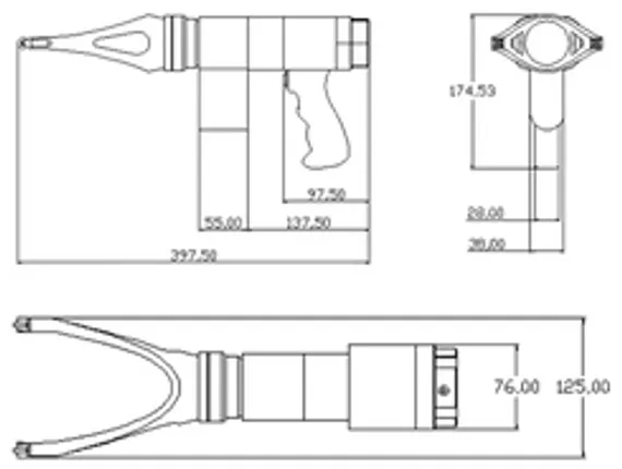 Поршневой бесщеточный компрессор TC-BL AC770-19L