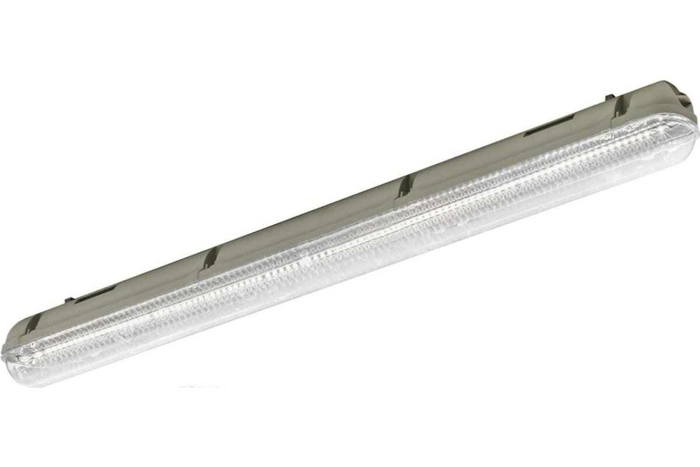 Светильник LED ДСП Айсберг 40W-5000Лм IP65 5000К прозрачн. с БАП 1ч 1200х85х80мм vs1401-40-tr-5k-Li1h