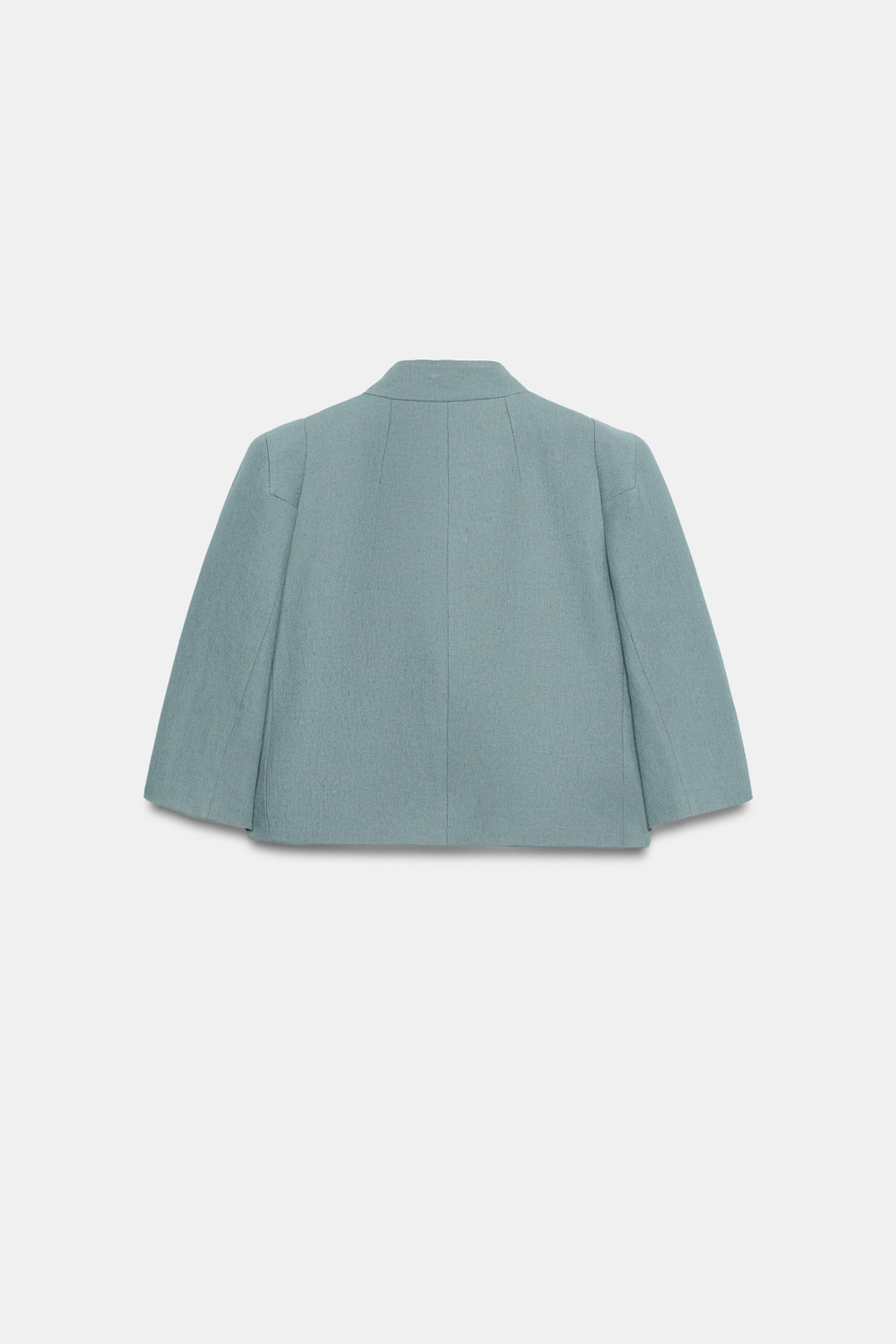 УКОРОЧЕННЫЙ ЛЬНЯНОЙ БЛЕЙЗЕР — ZW COLLECTION — ZARA