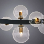 Подвесная люстра Arte Lamp VINCENT A7790SP-24BK, 24хG9